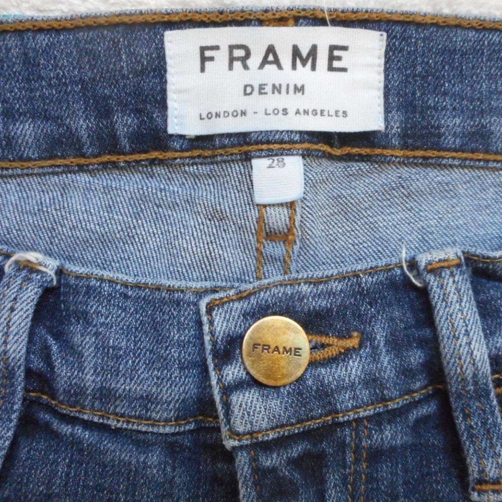 FRAME JEANS Size 28 Le Skinny de Jeanne - Picture 14 of 14